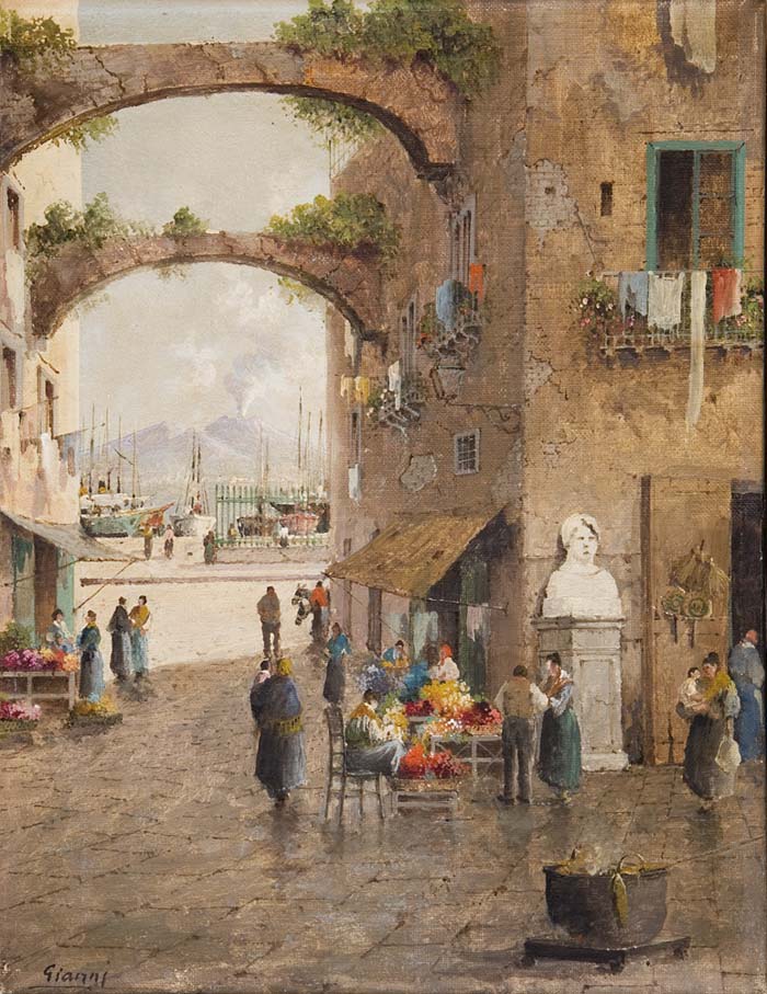Italienischer Maler 19.-20.Jahrhundert.
