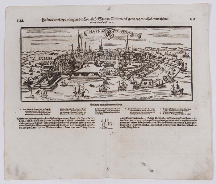 Kopenhagen-Holzschnitt 1627.