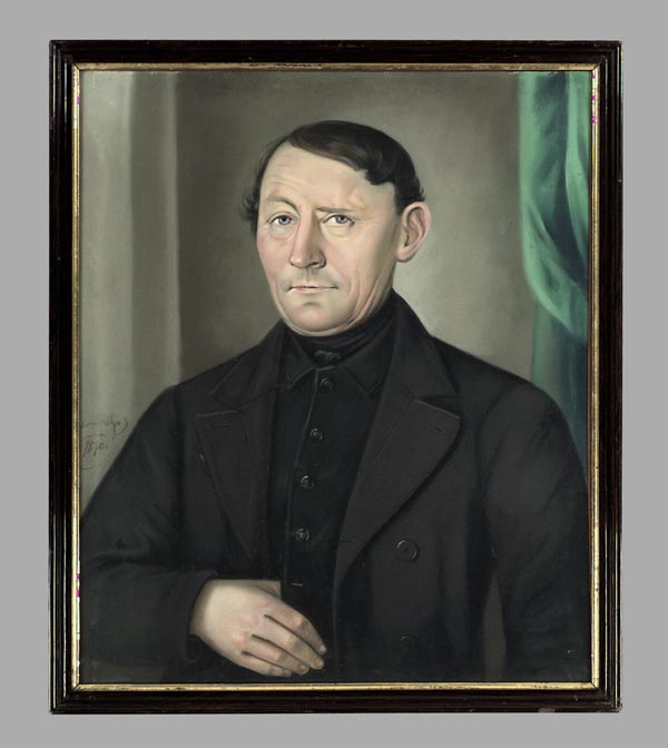 Porträtist um 1870.