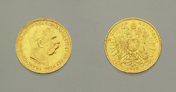 Gold-Münze.