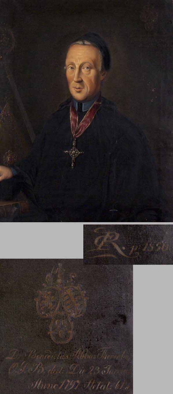 Porträtist um 1850.