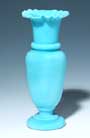 Milchglas-Vase.