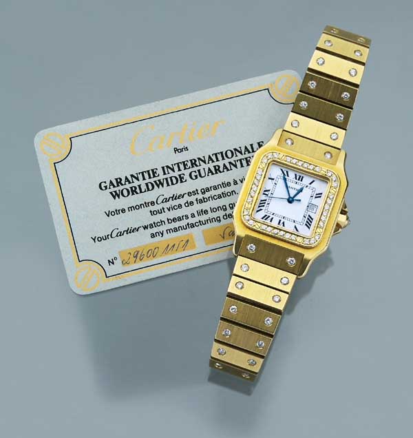 Cartier-Armbanduhr.