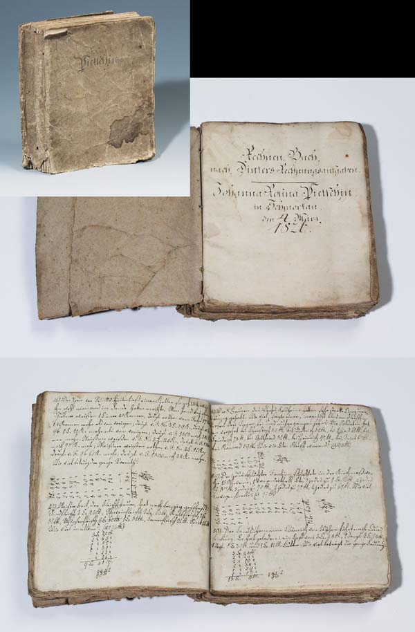 Handschrift-Wirtschaftsbuch 1820.