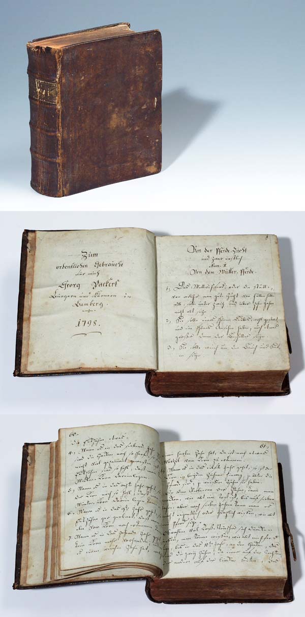 Roßarzney-Buch 1798.