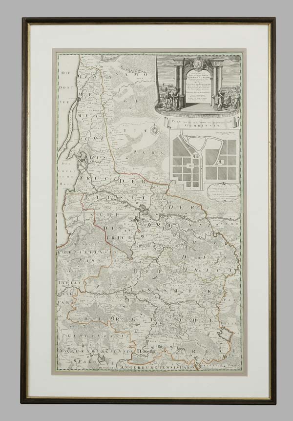 Große Littauen-Karte 1735.