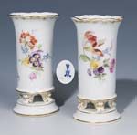 Paar Biedermeier-Vasen.