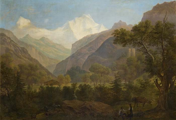 Landschaftsmaler Mitte 19.Jahrhundert.