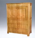 Biedermeier-Schreibschrank.
