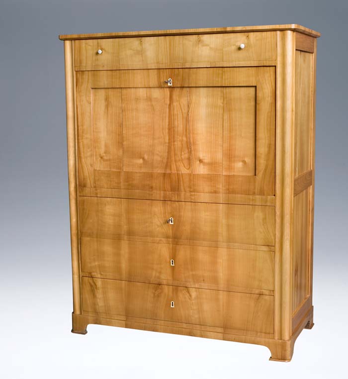 Biedermeier-Schreibschrank.