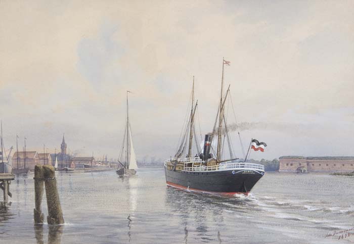 Marinemaler Ende 19.Jahrhundert.