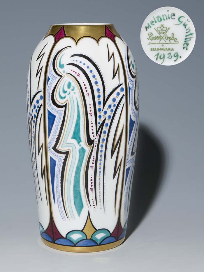 Art Déco-Vase.