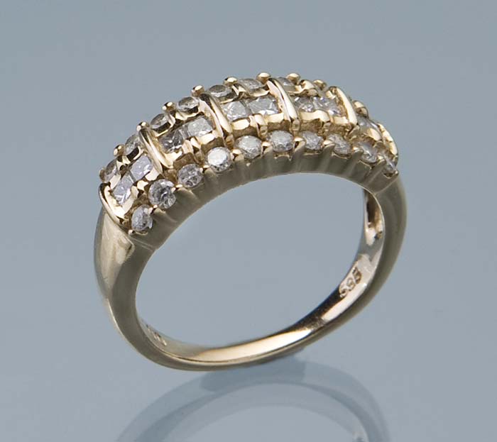 Brillant-Diamant-Ring.