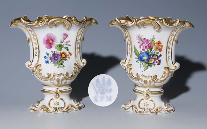 Paar Louis-Philippe-Vasen.