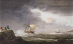 Marinemaler Ende 18.Jahrhundert.