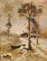 Russischer Landschaftsmaler 19.Jahrhund