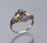 Biedermeier-Amethyst-Ring.