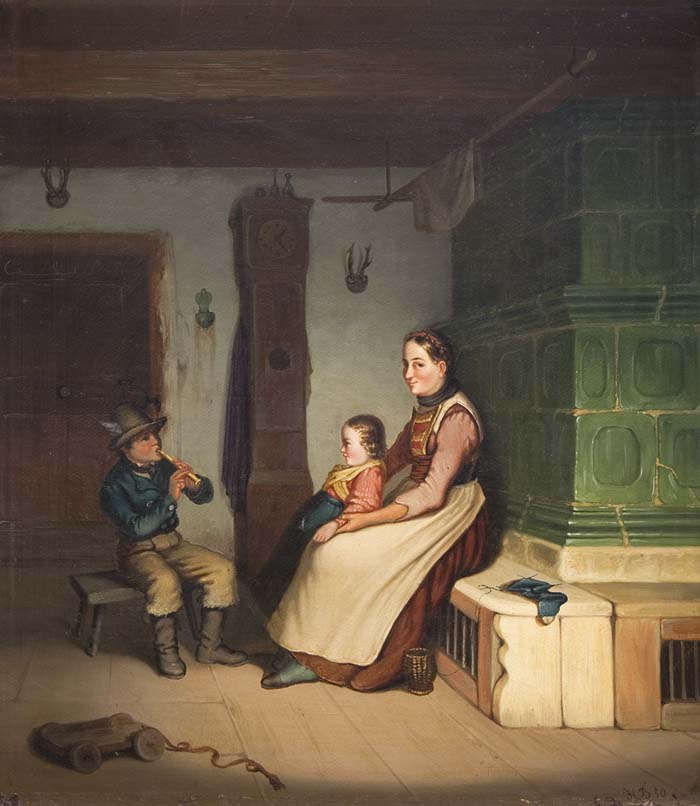 Genremaler Mitte 19.Jahrhundert.