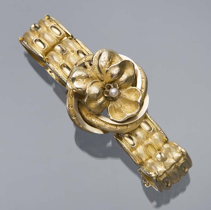 Biedermeier-Gold-Armband.