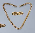 Exklusives Designer Gold-Collier von Is