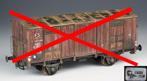 Gedeckter Güterwagen.