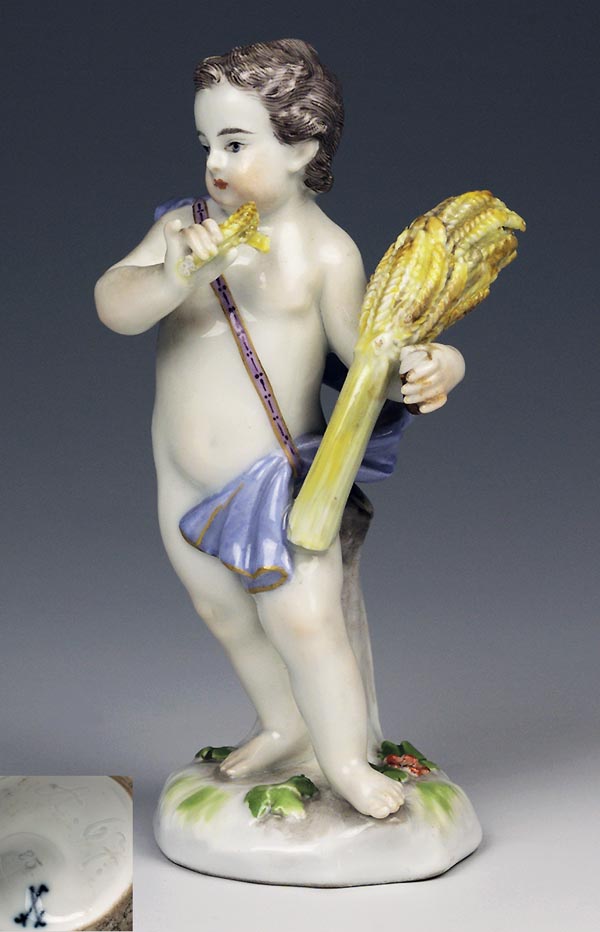 Putto-Figur.