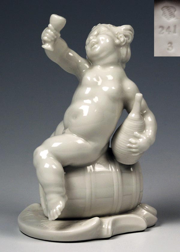 Putto-Figur.