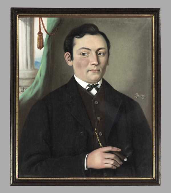 Porträtist um 1870.