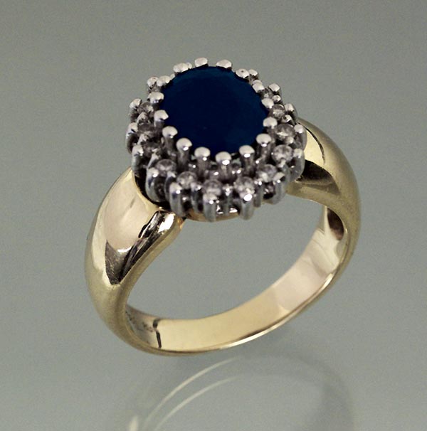 Saphir-Brillant-Ring.