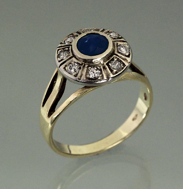 Saphir-Brillant-Ring.