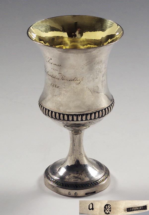 Biedermeier-Kelch.