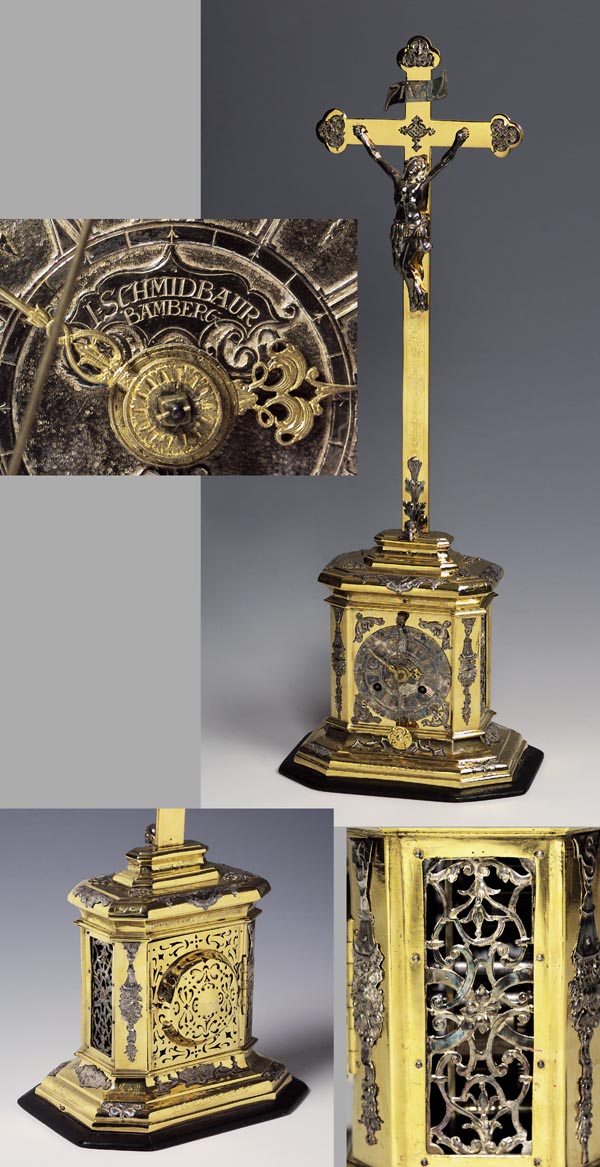 Seltene Barock-Figurenuhr.