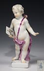 Allegorische Putto-Figur.
