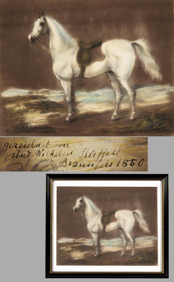 Tiermaler Mitte 19.Jahrhundert.