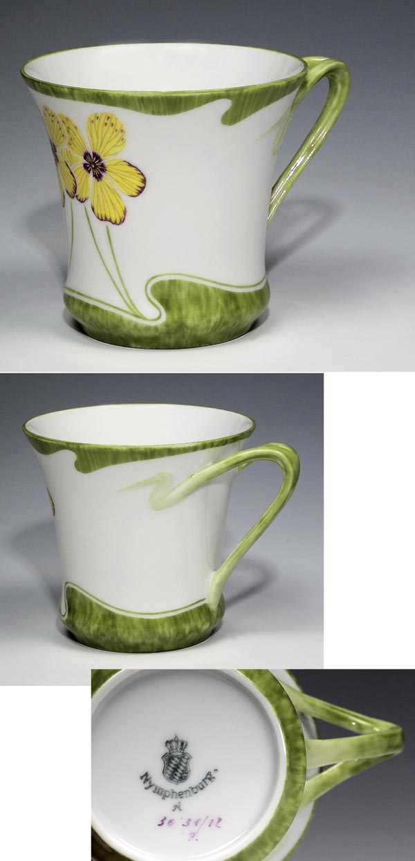 Jugendstil-Tasse.