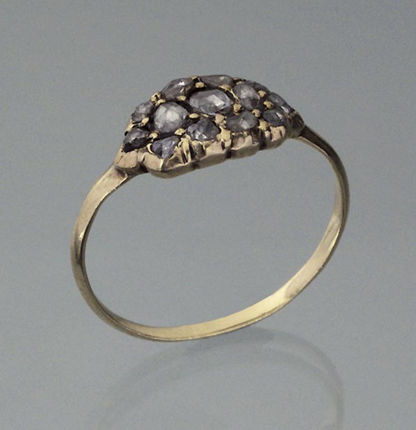 Biedermeier-Diamant-Ring.