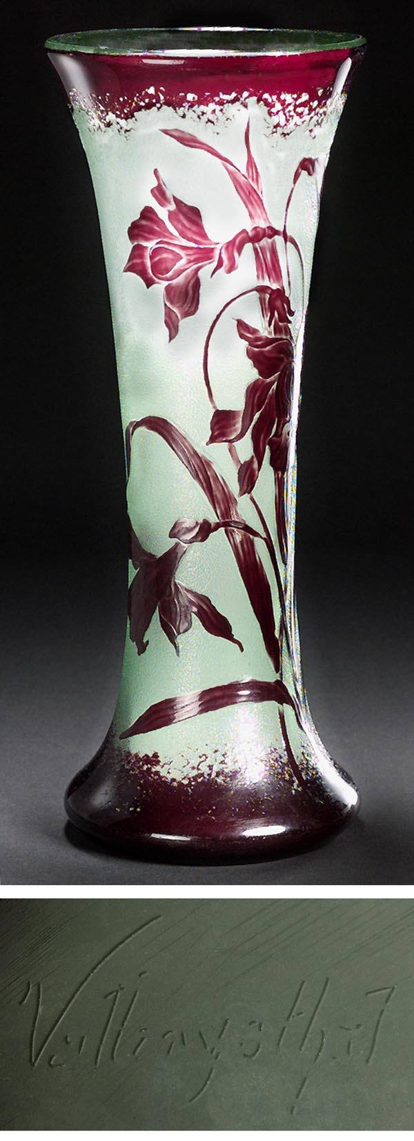 Jugendstil-Vase.