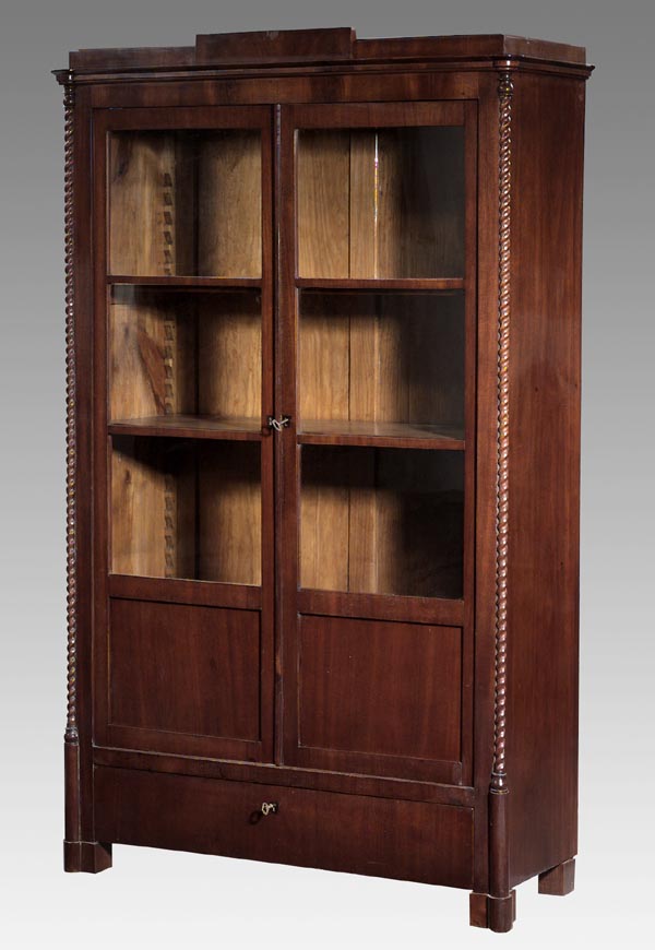 Biedermeier-Bücherschrank.