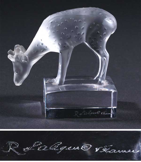 Lalique-Tierfigur.