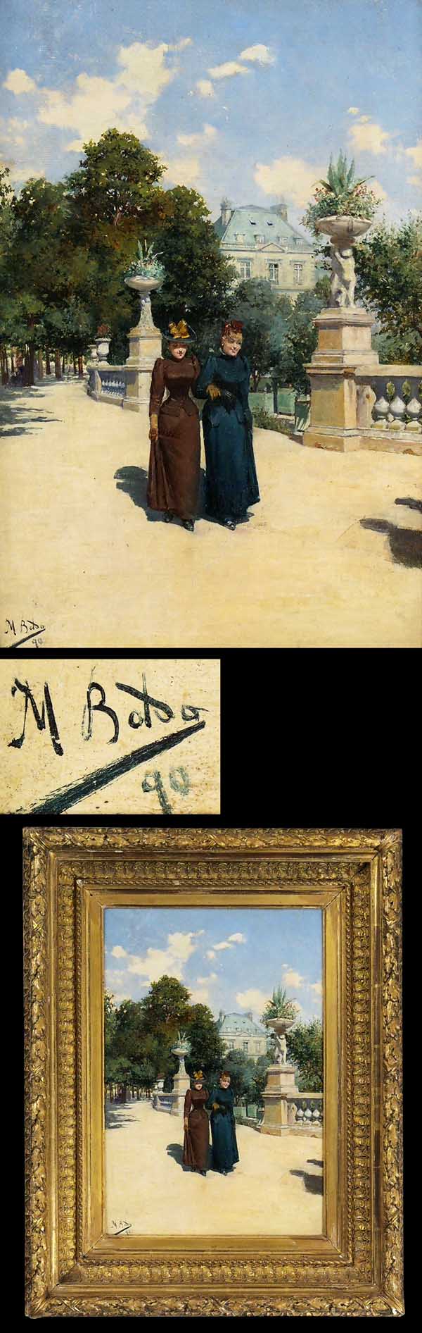 Impressionist Ende 19.Jahrhundert.