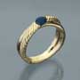 Saphir-Ring.