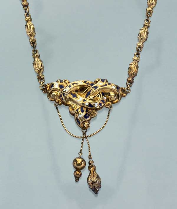 Biedermeier-Collier.