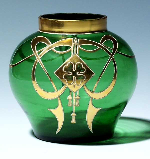 Jugendstil-Kugelvase.