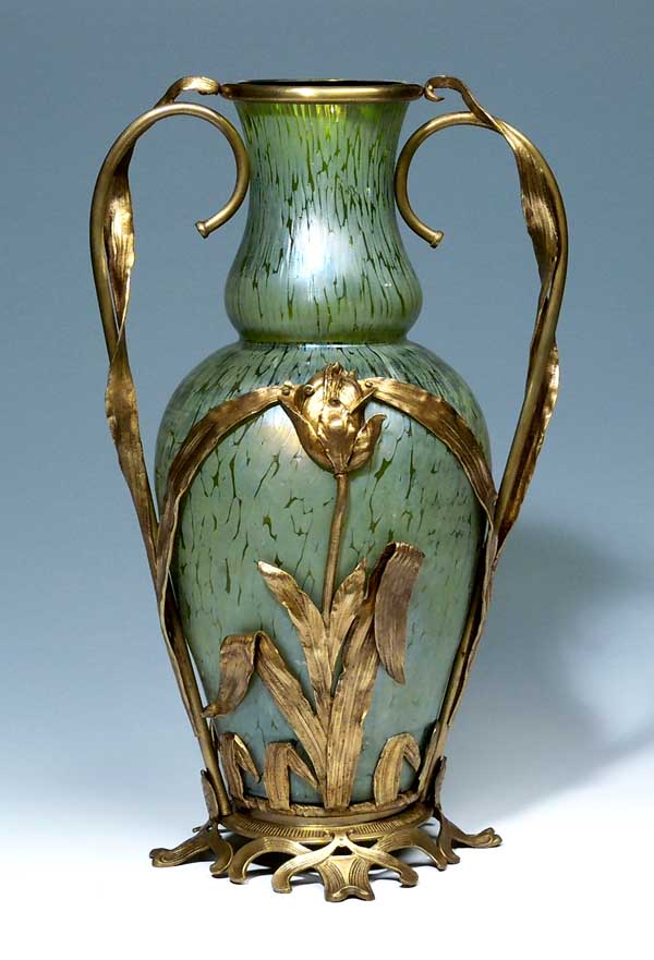 Große Jugendstil-Vase.