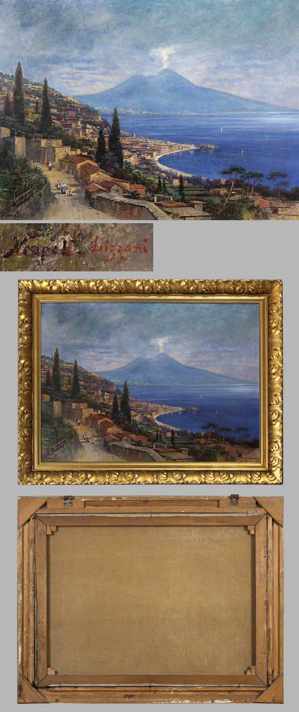 Landschaftsmaler um 1900.