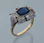 Art Déco-Ring.