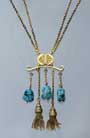 Türkis-Collier.