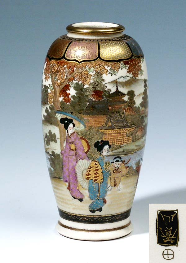 Satsuma-Vase.