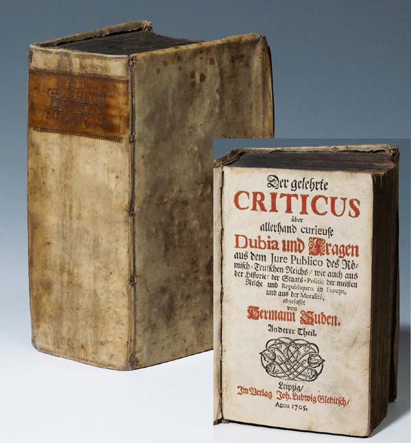 Der gelehrte Criticus 1705.