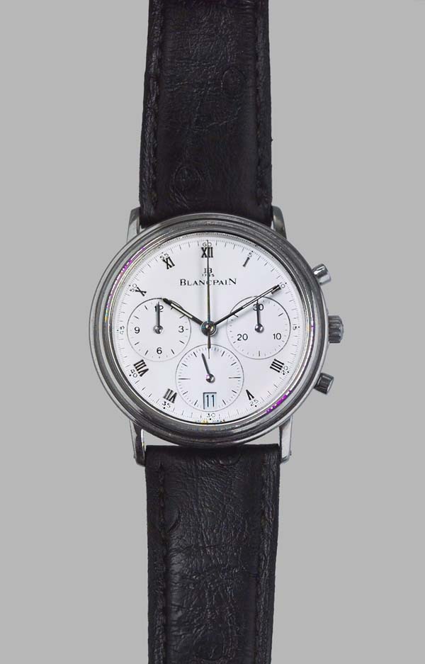 Blancpain-Armbanduhr mit Chronograph.